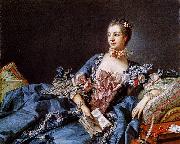 Francois Boucher Portrat der Madame de Pompadour oil painting picture wholesale